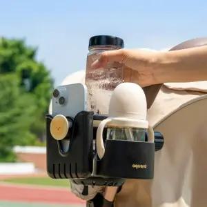 유모차 컵홀더 3in1 유모차걸이 휴대폰 스마트폰 거치대 홀더