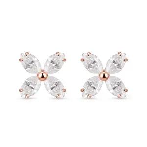 [도로시] 14k 모이사나이트 플라워 블룸 귀걸이