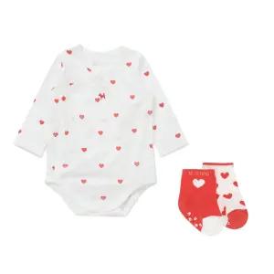 RD하트뱀부배내바디수트+양말SET 45A70-040-04-SET