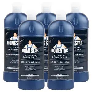 홈스타 파워스크럽 욕실용 550ml 5개