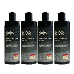 모다모다 제로 그레이 블랙 샴푸 10 100g (4개)