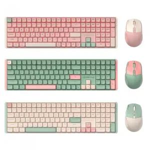 GDEVIL MK850W 무선 기계식 키보드 마우스 세트 (민트)