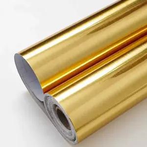 철판 시트지 메탈 금속 싱크대 방수 냉장고 골드 타일