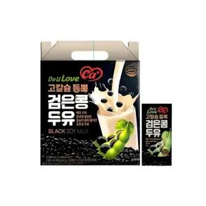 빙그레 두유러브 고칼슘 듬뿍 검은콩두유 190ml(16개입)X4박스 무료배송