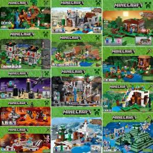 마인크래프트 호환 블럭 연말 조립 마을 성 요새 성탄절 이벤트 어린이 크리스마스 장난감