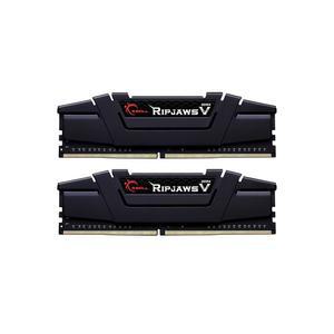 G.SKIL RipjawsV 시리즈 DDR4 RAM (XMP) 32GB (2x16GB) 3200MT/s CL16-18-18-38 1.35V 인텔 AMD 데스크톱 컴퓨터 메모리 U-DIMM - 블랙 (F4-3200C16D-32GVK)