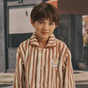 [롯데백화점]오르시떼 아동 G057 아임치즈케이크BR 긴소매 파자마 세트 OR25WKGEG057