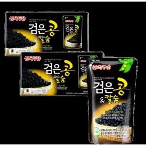 [삼육두유] 검은콩 앤 칼슘 두유 파우치 190ml x 40팩