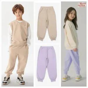 [롯데백화점]휠라 키즈 에센셜 웜기모 시보리 조거팬츠 FK2FPF4201X 최초가 49,000원 [남여공용]