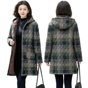 [알트베니] 블론 퍼 퀼팅 코트