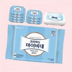 크리넥스 마이비데 클린케어 46매x8팩+용기 4308325