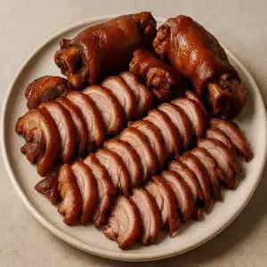 [순살족발] 황기담은 양념소스 순살족발 (300g x 4팩) 새우젓증정