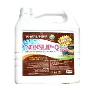 논슬립큐 골드 4리터 거실마루 소형체육관 미끄럼방지용 미끄럼방지제 쉬운시공 코팅제