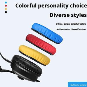 젠하이저 호환 HD25 25SP-II 레인보우 컬러 교체용 이어패드 헤드폰 수리 부품