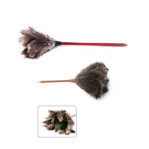 차량 실내청소 책먼지 타조털 먼지털이개 악세서리 소품 책장