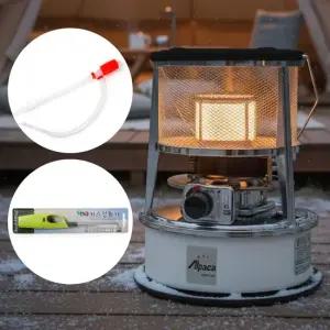 알파카 석유난로 APC-231CW 크림 심지 캠핑 기름 등유 난로 석유히터