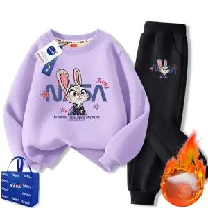 주토피아 맨투맨 티셔츠 주디 추리닝 닉 상하복 동물 여아 캐릭터 세트 겨울