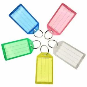 [하프클럽/]열쇠 이름표 다용도 네임텍 개인용 키링 소지품 식별용 네임홀
