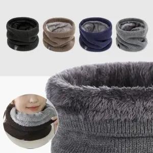 FW1B 바라클라바 방한 마스크 여자 스키 넥워머 남자 니트벨벳넥워머 남녀공용 겨울 방한마스크