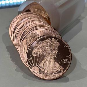 [미국배송] 구리 20 X 1온스 워킹 리버티 이글 20개의 일반 풀 튜브