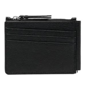 메종마르지엘라 블랙 가죽 스티치 엣지 카드지갑 SA1UI0004P4806 T8013