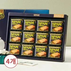 CJ제일제당 명절 선물세트 스팸 1호 x4개