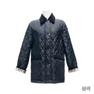 {버버리} 카라 하프 퀼팅재킷