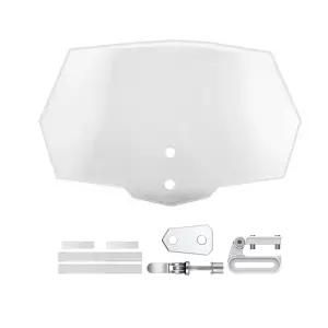 오토바이 보조스크린 만능 확장 연장 초대형 높이 250mm 윈드스크린 윈드쉴드 존테스 PCX 튜닝용품