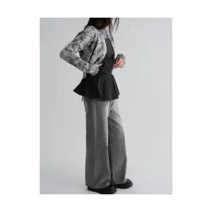 매장정품 8SECONDS 에잇세컨즈 워싱 와이드 데님 라이트 그레이 165X21CPM2 789702