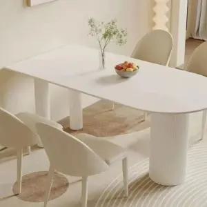 반원형식탁 4인용 반원 주방 반원형 원형 원룸 탁자