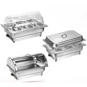 업소용 뷔페 푸드워머 중탕기 스테인레스 차핑 디쉬