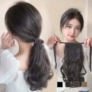 S컬 포니테일 묶음머리 부분가발 SD-230339 md 쥬얼리