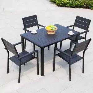 마당 테이블 세트 4인 테라스 정원 마당 카페 의자