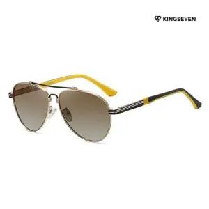 프리미엄 메모리합금 편광 항공 보잉 선글라스 브라운