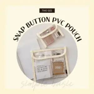 뚝딱이 PVC 파우치 투명 손가방 숄더백 미니백 이너백 (WFJPR3O)