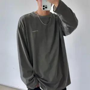 남자 빅사이즈 백프린팅 가을긴팔 라운드 힙한 티셔츠