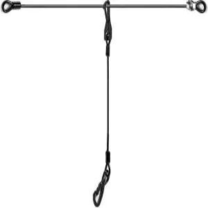 미 메티 도그 안전벨트 코팅 와이어 로프가 있는 자동차 하네스 해피 라이드 집라인 안전 구속 노 츄 테더