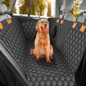 뒷좌석용 도그 카시트 커버 XL 헤비 시트 100 방수 스크래치 방지 논슬립 해먹 자동차용 반려동물 뒷좌석
