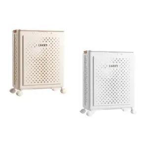 세탁용 틈새 빨래 바구니 접이식 수건통 재활용 빨래통 세탁 정리함 (WFK2RHG)