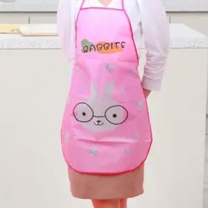 선생님토끼앞치마 다목적 사용도 귀여운 디자인 가정용앞치마 (WFJ5LNE)