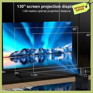 고급 S30MAX 안드로이드 와이파이 4K 스마트 호환 프로젝터 블루투스 포켓 9500L 10.0 미국 플러그 내구성