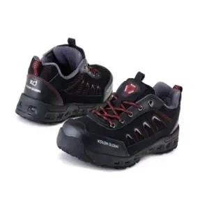 안전 작업화 논슬립 블랙레드 4인치 쿠션 발 보호 공사장 신발 (WFJ5SSB)