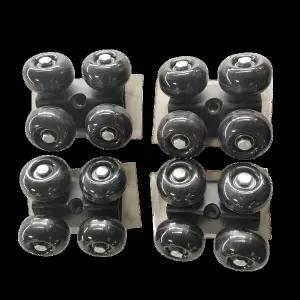 카메라 유인 레일 자동차 바퀴 세트 어셈블리 교체 액세서리 슬라이드 무소음 바퀴