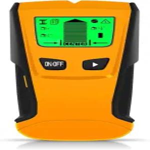 스터드 파인더 벽 스캐너 - 5인치 1 센서 우드 AC 와이어 금속 조이스트를 위한 센터 찾기 감지기 LCD