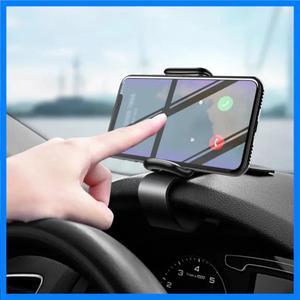 360 회전 자동차 전화 홀더 쉬운 클립 마운트 스탠드 패널 멀티 유니버설 대시 보드 GPS 지원 탐색 셀 브래