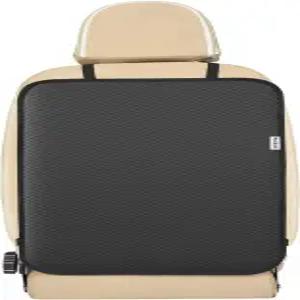 밀색 킥 매트 뒷좌석 보호대 방수 옥스포드 좌석 등받이 용 카시트 발 (1개-주머니 없음)