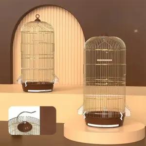 새장 거치대 앵무새 홀더 앵무새장 걸이 화이트 조류 대형