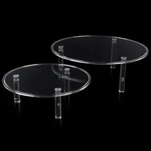 진열용 투명 조립식 원형 디스플레이 진열대 진열 진열함 (WFK65NJ)