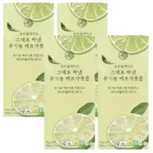 [단비] 트리밀데이즈 그대로 짜낸 유기농 베르가못즙 20g 15포 x 4박스