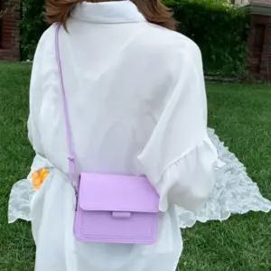 대학생용 미니 크로스백 실용적인 핸드백 숄더백 데일리 가방 (WFJ6VB2)